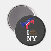 Aimant je déteste new york (Recto/Verso)