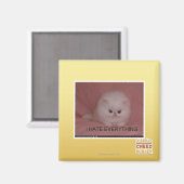 Aimant Je déteste tout (Recto/Verso)