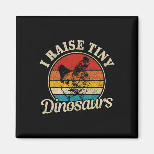 Aimant Je élève de petits dinosaures agriculteur ferme dr