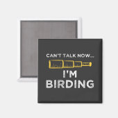 Aimant Je fais du Birding (Recto/Verso)