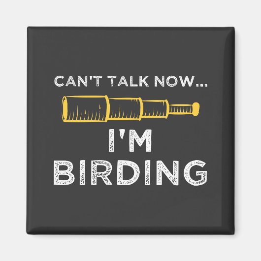 Aimant Je fais du Birding (Devant)