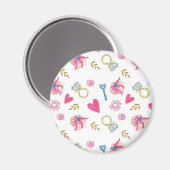 Aimant Je fais Motif II (Recto/Verso)