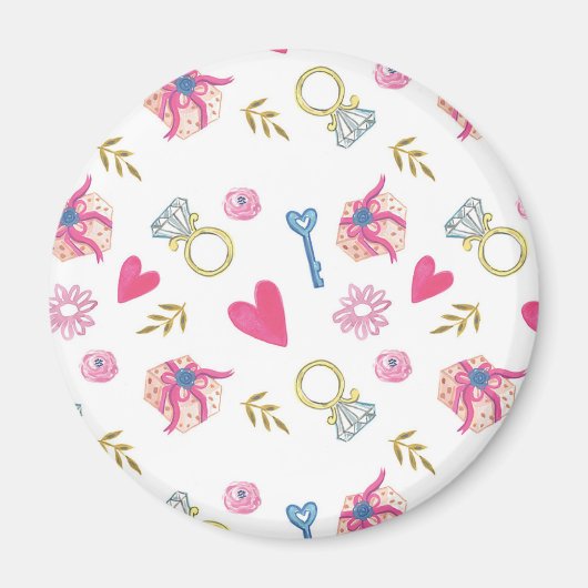 Aimant Je fais Motif II (Devant)