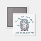 Aimant Je fantôme les gens toute l'année pendant Hallowee (Recto/Verso)