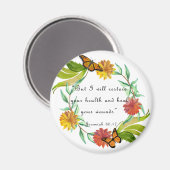 Aimant Je guérirai vos blessures - Jérémie 30:17 (Recto/Verso)