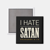 Aimant Je hais Satan (Recto/Verso)