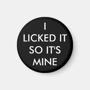 Aimant Je l'ai cueilli, c'est de l'aimant pour la mine