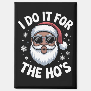 Aimant Je le fais pour les Hos Noël Afro-Américain
