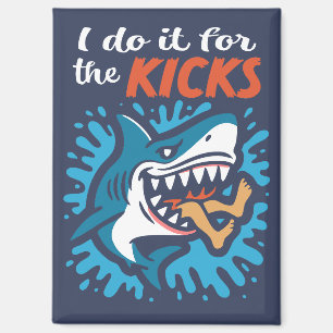 Aimant Je le fais pour les sensations requin