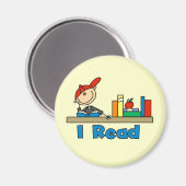 Aimant Je lis (Recto/Verso)
