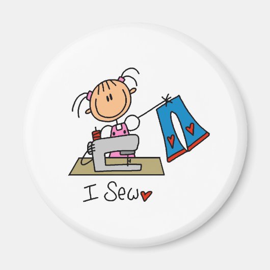 Aimant Je mâche (Devant)