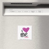 Aimant Je Me Coeur Violet (In Situ (Lave-vaisselle))