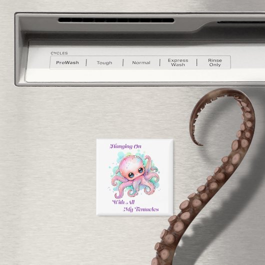 Aimant Je Me Pose Avec Toutes Mes Tentacles