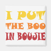 Aimant Je mets le Boo à Bougie (Devant)