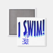 Aimant Je nage (Recto/Verso)