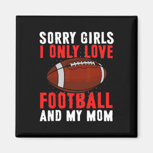Aimant Je N'Aime Que Le Football Et La Saint-Valentin Pou