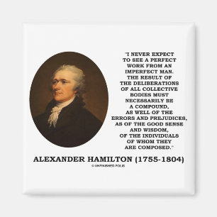 Aimant Je ne compte jamais voir l'homme imparfait de