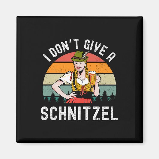 Aimant Je Ne Donne Pas De Bière Schnitzel Wurst Funny Pr (Devant)