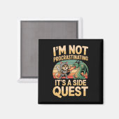Aimant Je ne fais pas de procrastination C'est un Rpg Fun (Recto/Verso)