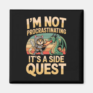 Aimant Je ne fais pas de procrastination C'est un Rpg Fun
