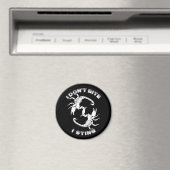 Aimant Je ne mord pas, je pique - Scorpio Design (In Situ (Lave-vaisselle))