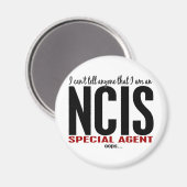 Aimant Je ne peux le dire à personne Agent NCIS (Recto/Verso)