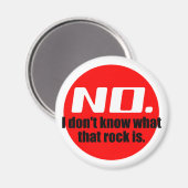 Aimant Je ne sais pas ce qu'est cette roche (rouge) (Recto/Verso)