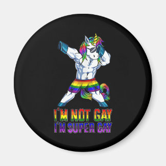 Aimant Je ne suis pas gay, je suis Super gay