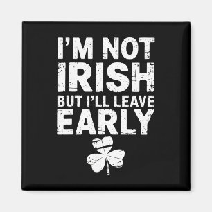 Aimant Je ne suis pas irlandais mais je partirai tôt Funn