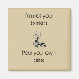 Aimant Je ne suis pas un barista