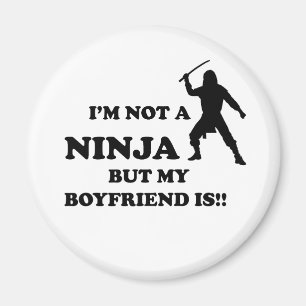 Aimant Je ne suis pas un Ninja mais mon ami est