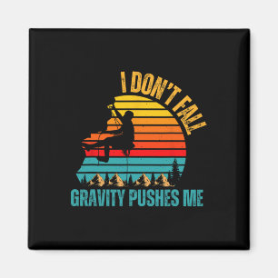 Aimant Je ne tombe pas la gravité me pousse grimpeurs d'e