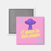 Aimant Je parle à des stars (Recto/Verso)