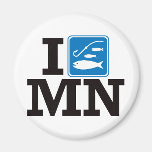 Aimant Je pêche le Minnesota - manganèse