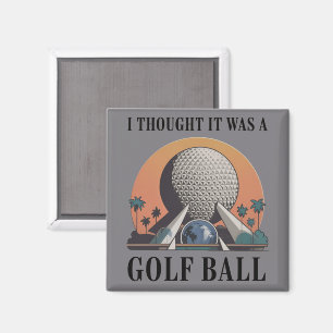 Aimant Je pensais que c'était une balle de golf amateur d