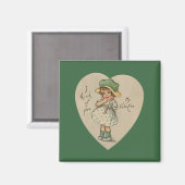 Aimant Je pense à toi, My Valentine (Recto/Verso)