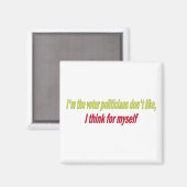 Aimant Je pense par moi-même (Recto/Verso)