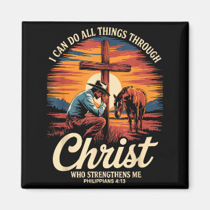 Aimant Je peux faire toutes choses par Christ Cowboy chré