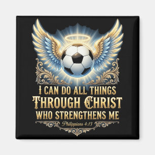 Aimant Je peux faire toutes choses par Christ Foot Vérité