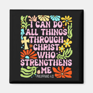 Aimant Je peux faire toutes choses par Christ qui me fort