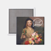 Aimant Je Peux M'Acheter Fleurs - Amant Vintage Drôle (Recto/Verso)