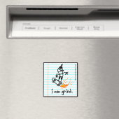 Aimant Je peux mouiller. (In Situ (Lave-vaisselle))
