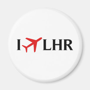 Aimant Je pilote LHR - aéroport de Londres Heathrow,