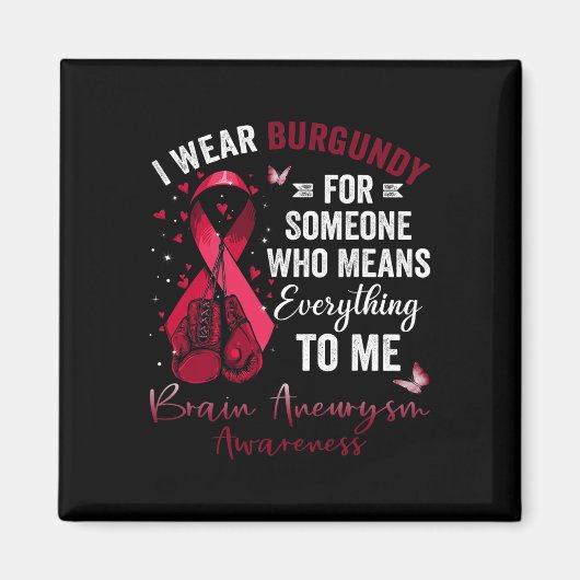 Aimant Je Porte De La Bourgogne Pour Quelqu'Un Cerné Aneu (Devant)