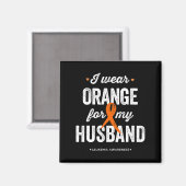 Aimant Je Porte De L'Orange Pour Mon Mari (Recto/Verso)