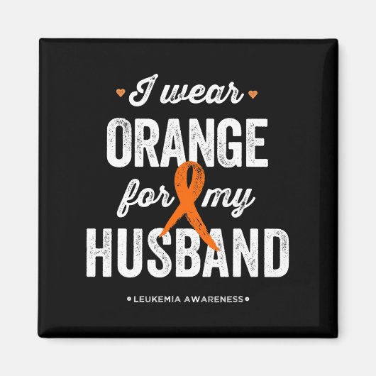 Aimant Je Porte De L'Orange Pour Mon Mari (Devant)