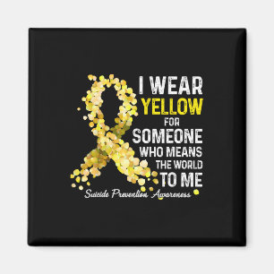 Aimant Je Porte Du Jaune À Quelqu'Un Qui Manque De Préven