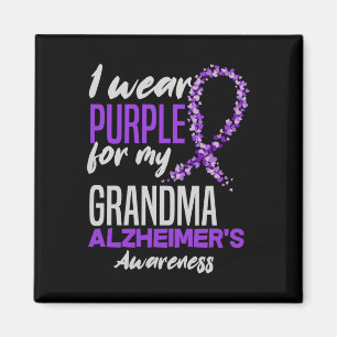Aimant Je Porte Du Purple Pour Mon Grand-Mère Heims Démen
