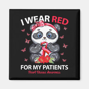 Aimant Je Porte Du Rouge Pour Mes Patients Sensibilisatio