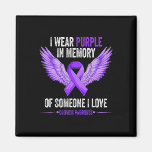 Aimant Je Porte Du Violet En Mémoire De Quelqu'Un Que J'A